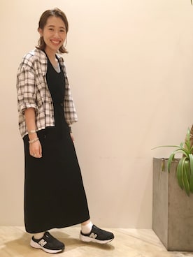 にしむらりささん（レディース・157cm）の夏コーディネート