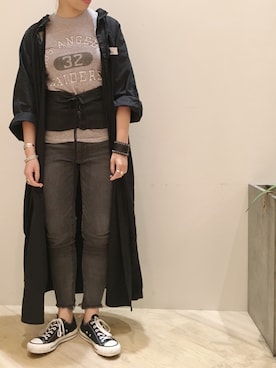 にしむらりささん（レディース・157cm）の秋コーディネート