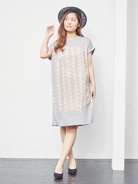 「春ワンピ」｜Parfum  snapさん（レディース・160cm）の春コーディネート