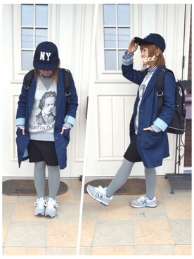 ゆきだるま☆さん（レディース・148cm）の冬コーディネート