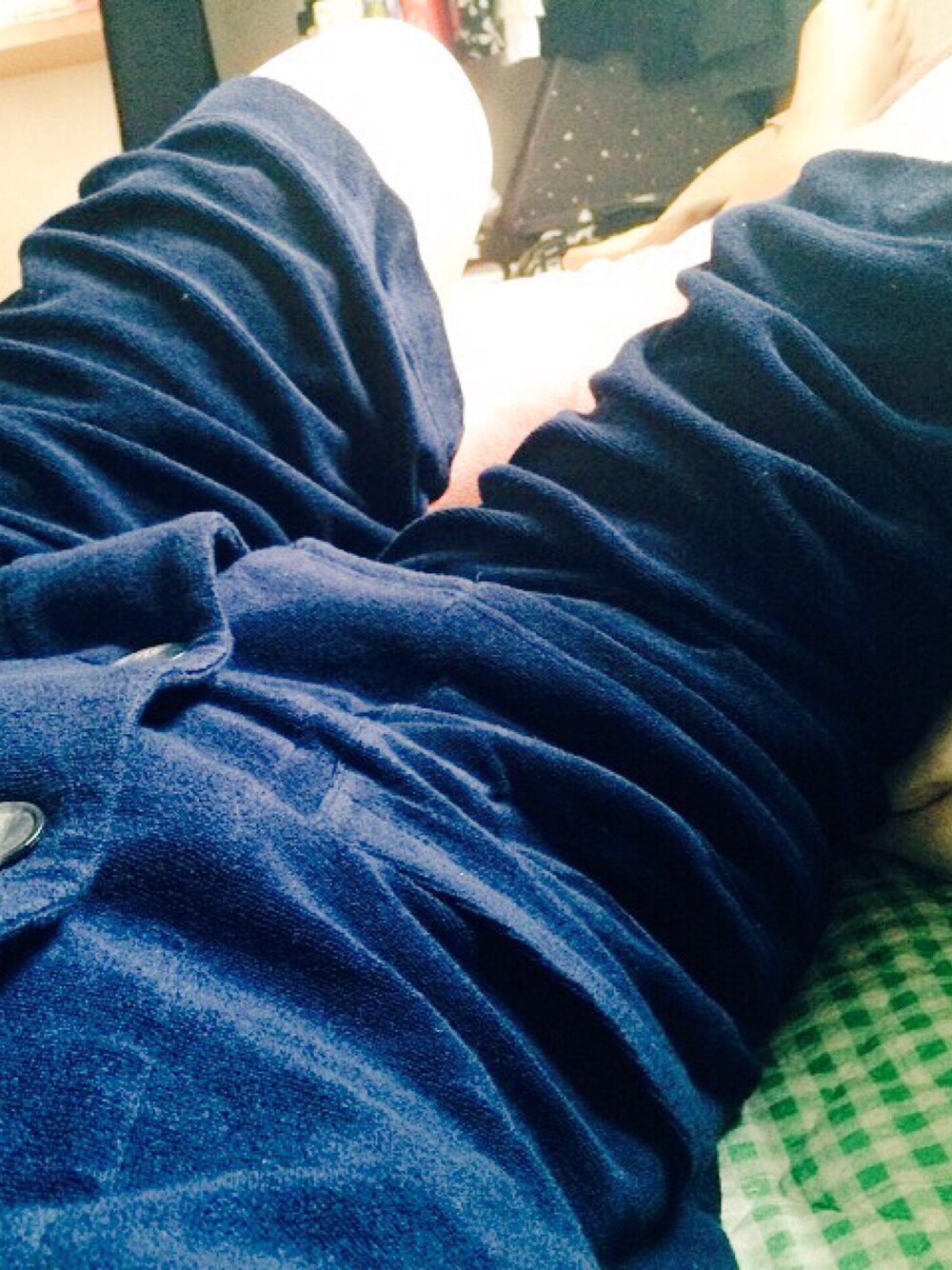 「RELAX、roomwear」｜「bodcoのbodco/SUMMER PAJAMAS（ルームウェア/パジャマ、ブルー系）」を使った、ぴーすけころりさん（レディース・168cm）の夏コーディネートの1枚目の写真