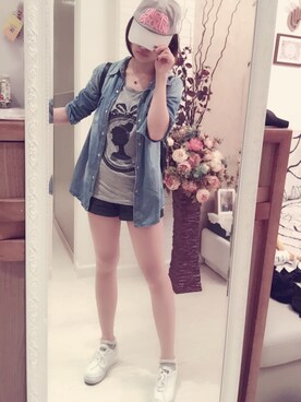 旭子酱さんのコーディネート