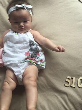 「coordinate」｜「アイテム（オールインワン・サロペット）」を使った、gotokodomodesign さん（キッズ・70cm）の夏コーディネート