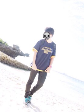 「アイテム（アナログ腕時計、ピンク系）」を使った、⛈Rinako⛈さん（レディース・164cm）の秋コーディネート