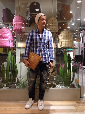 SHINYA KASHIWAGIさん(メンズ・177cm)の夏コーディネート