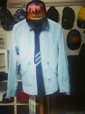 okuさん（メンズ・158cm）の春コーディネート