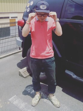 okuさん（メンズ・158cm）の夏コーディネート