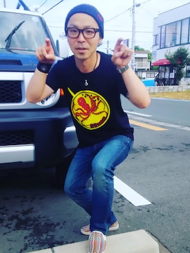 okuさん（メンズ・158cm）の夏コーディネート