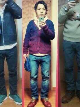 okuさん（メンズ・158cm）の秋コーディネート