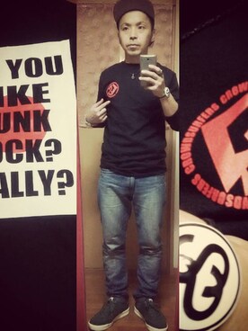 okuさん（メンズ・158cm）の秋コーディネート