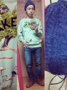 okuさん（メンズ・158cm）の秋コーディネート