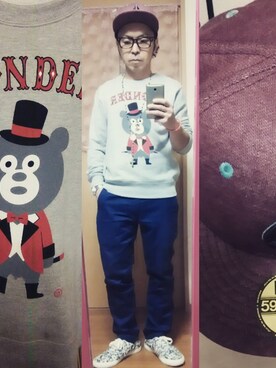 okuさん（メンズ・158cm）の秋コーディネート