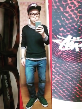 okuさん（メンズ・158cm）の冬コーディネート