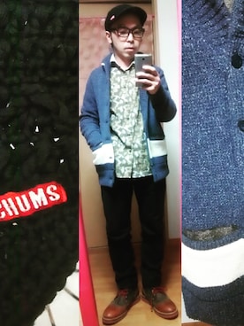 okuさん（メンズ・158cm）の冬コーディネート