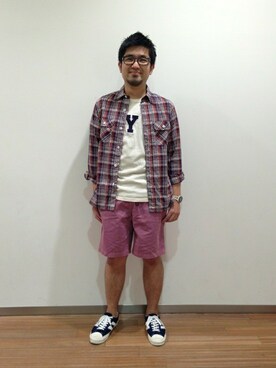 山本さん（メンズ・170cm）の夏コーディネート