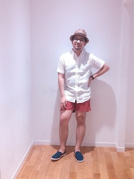 山本さん(メンズ・170cm)の夏コーディネート