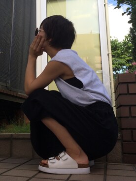 ma.さん（レディース・157cm）の夏コーディネート