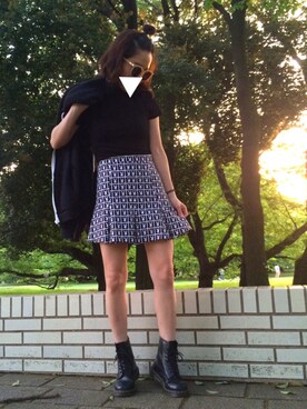 「JOYRICH」｜「アイテム（ブーツ）」を使った、ma.さん（レディース・157cm）の春コーディネート