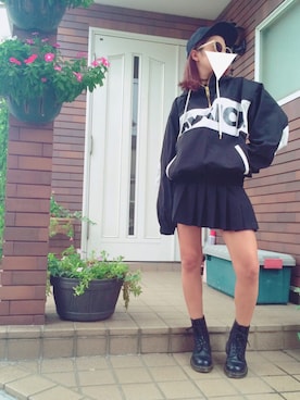 「JOYRICH」｜「アイテム（その他アウター）」を使った、ma.さん（レディース・157cm）の秋コーディネート