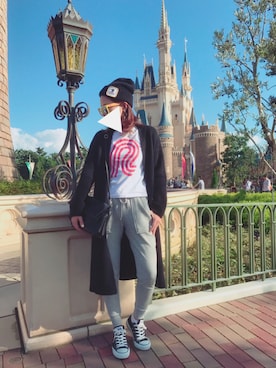 「JOYRICH」｜「アイテム（ダウンジャケット/コート）」を使った、ma.さん（レディース・157cm）の秋コーディネート