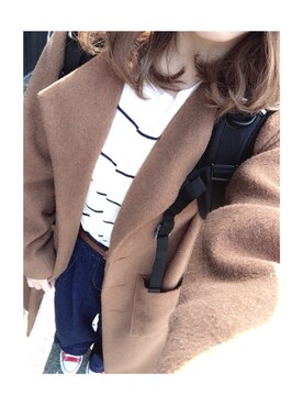 moeさん（レディース・155cm）の冬コーディネート