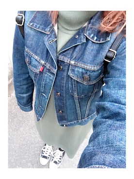 moeさん（レディース・155cm）の春コーディネート