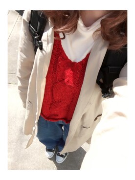 moeさん（レディース・155cm）の春コーディネート