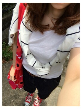 moeさん（レディース・155cm）の春コーディネート