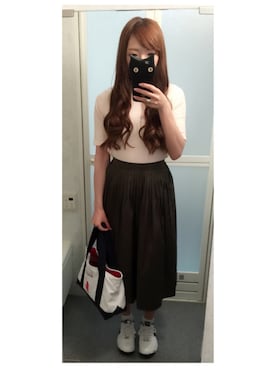 annaさん（レディース・160cm）の春コーディネート