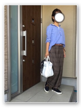 「ORNE（オルネ）のアイテム」を使った、machikoさん（レディース・155cm）の秋コーディネート