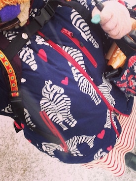 「アイテム（レインシューズ、ブルー系）」を使った、きのぴーさん（レディース・158cm）の冬コーディネート