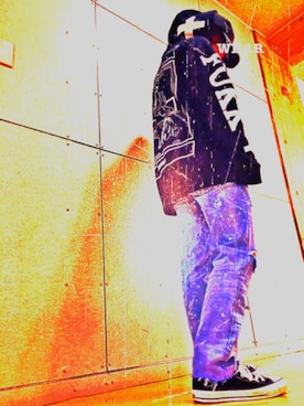 「FRESH.I.AM（フレッシュ.アイ.アム）のアイテム」を使った、おじまっくすさん（メンズ・164cm）の冬コーディネート