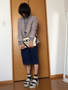 meruruさん（レディース・153cm）の春コーディネート