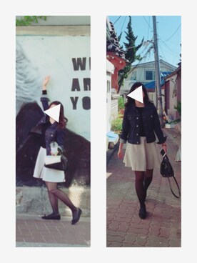 「Sheta（シータ）のアイテム」を使った、nana.さん（レディース・159cm）の秋コーディネート