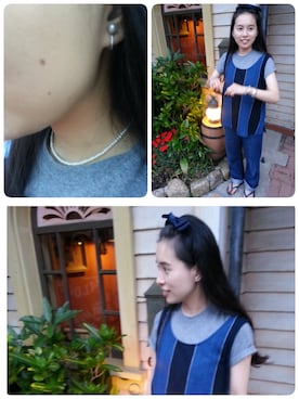 BEAMSBOY buyer INOさん（レディース・156cm）の夏コーディネート