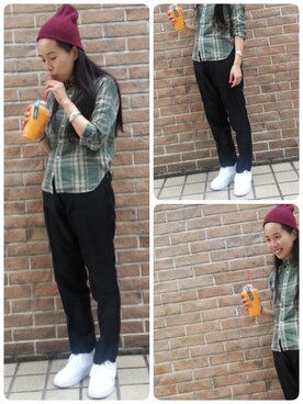 BEAMSBOY buyer INOさん（レディース・156cm）の夏コーディネート