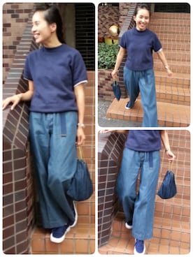 BEAMSBOY buyer INOさん（レディース・156cm）の秋コーディネート