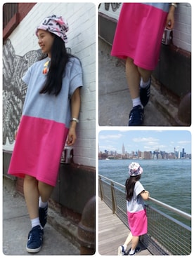 BEAMSBOY buyer INOさん（レディース・156cm）の秋コーディネート