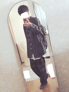 系統変わったため止めてるなう。さん(メンズ・170cm)の秋コーディネート