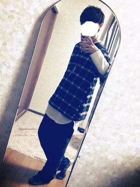 系統変わったため止めてるなう。さん(メンズ・170cm)の秋コーディネート
