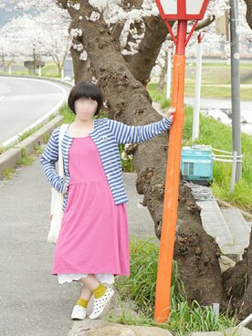 キャーさん（レディース・152cm）の春コーディネート