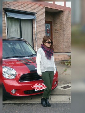 「Switch（スウィッチ）のアイテム」を使った、レオンママさん（レディース・153cm）の秋コーディネート