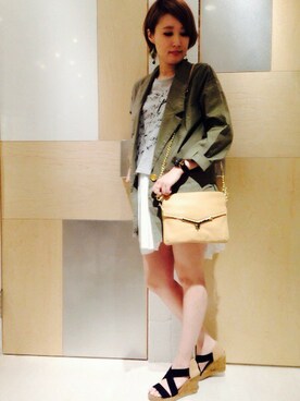 AzusaTakizawaさん（レディース・162cm）の夏コーディネート