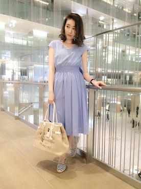 「おめかしコーデ」｜AzusaTakizawaさん（レディース・160cm）の春コーディネート