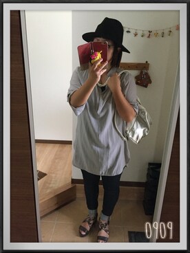 fu-chanさん（レディース・157cm）の秋コーディネート