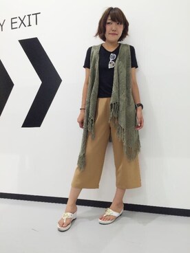 「フラッシュリポート」｜まなみ〜さん（レディース・166cm）の秋コーディネート