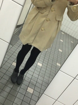 「コーディネート」｜「アイテム（ブーティ）」を使った、miriさん（レディース・162cm）の冬コーディネート