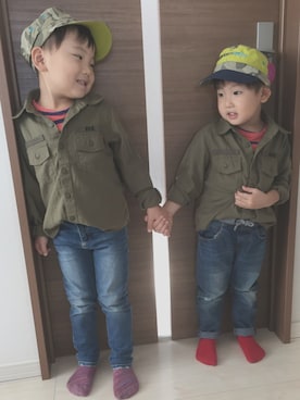 IKUeitoさん(キッズ・100cm)の秋コーディネート