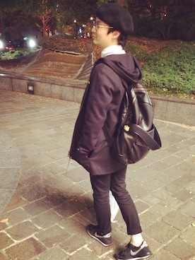 「A.P.C.（アーペーセー）のアイテム（その他アウター）」を使った、ALLさん（メンズ・170cm）の春コーディネート