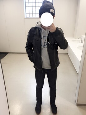 m.hiroさん(メンズ・173cm)の冬コーディネート